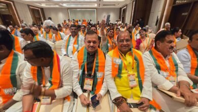 लखनऊ-में-राष्ट्रीय-अध्यक्ष-की-बैठक-में-शामिल-भाजपा-नेता-व-जनप्रतिनिधि।