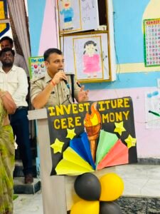 समारोह को संबोधित करते एसपी फतेहपुर अभिमन्यु मांगलिक। 