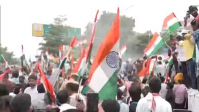 पटना-में-राज्यपाल-के-आवास-का-घेराव-करने-का-जा-रहे-राजद-कार्यकर्ताओं-का-हुजू
